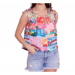 NEW ALDEN ADAIR lola havana tank in multi